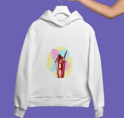Milkshake Illustration beverage painting