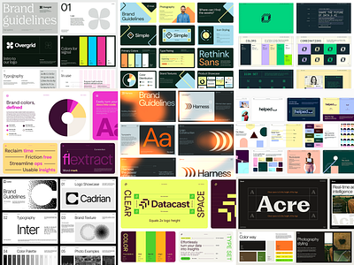 Brand Guide ai b2b brand brand designer brand guide brand identity branding logo modern product saas