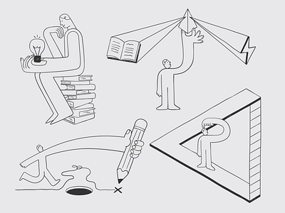 Human Code Alchemy black cartoon creative design elegant flat graphic design illustration line lineart linework minimal organic simple surrealism vector