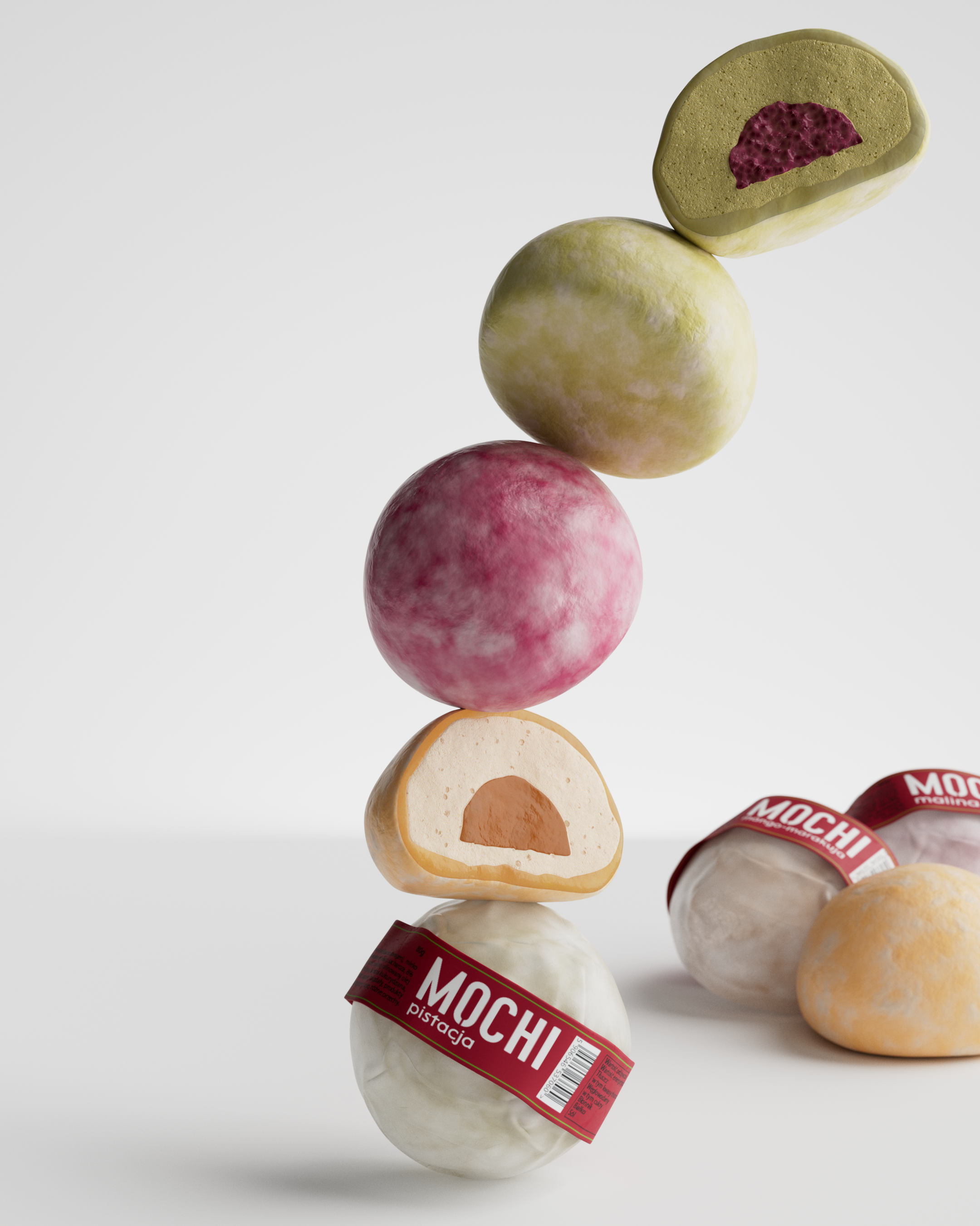 Example of 3D Food Modeling, Render & Animation