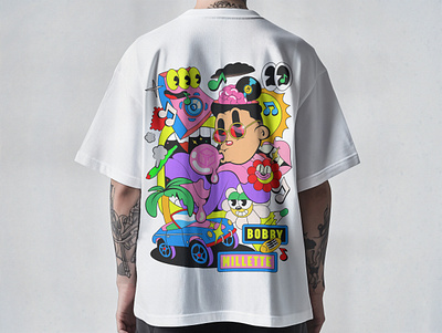 T-shirt Design 1930 1930s apparel cartoon character cartoon tshirt design graphic design graphic tee illustration merch mockup old cartoon old school t shirt tee vintage