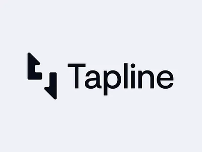 Tapline | Logo design ai branding ai logo arrow logo branding branding and identity financial saas startup fintech identity branding logo design logo design branding minimal logo minimal symbol logo saas branding saas logo startup branding t letter logo tech logo