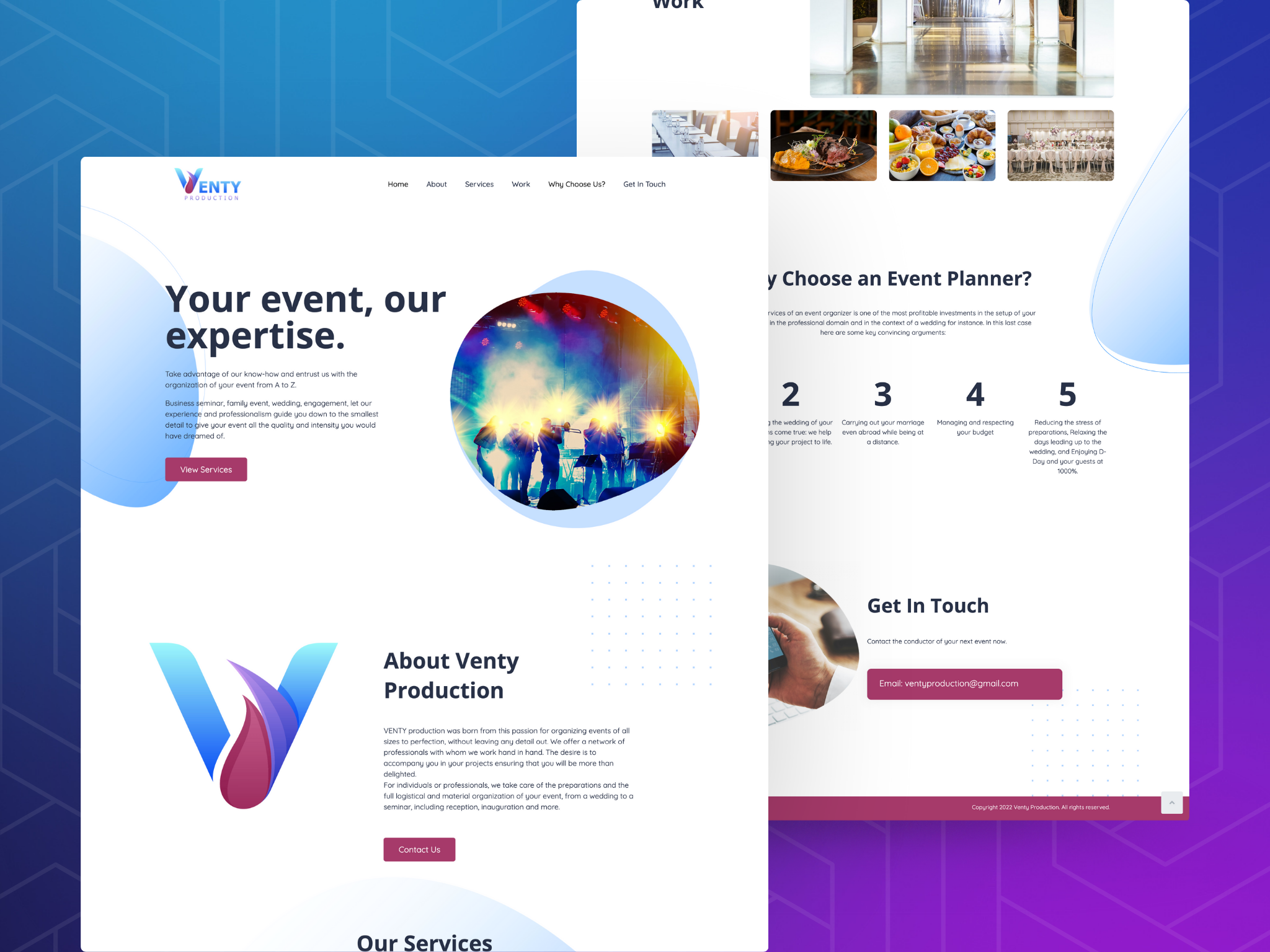 Event Managemant Website | Web design | UI/UX | Landing Page clean design clean layout event management website event website minimal design modern ui responsive ui ui ux web design