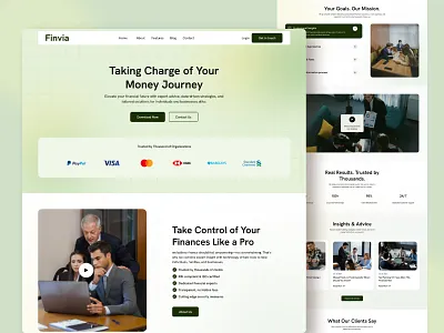 Finance Website Design banking website design branding design finance landing page finance website interaction landing page saas saas website uxdesign web platform website design