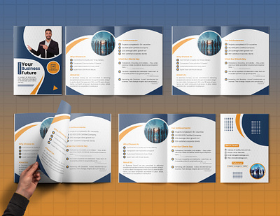 Corporate Bi-fold Brochure Design brochure inspiration