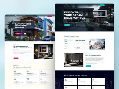 Estate Mosaic Real Estate WordPress Elementor Template agency agent apartment broker elementor home sales housing landing page landingpage property real estate real estate agency realestate web design realtor ui webdesign wordpress