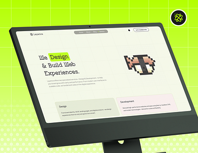 Layerice – Precision-Driven Design Studio Website Redesign animation branding studio creative studio dark mode ui design inspiration development digital experience interaction design landing page minimalist design modern ui next js playfull ui uiux web design web development website design y2k youth