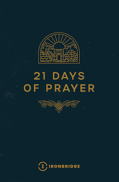 21 Days of Prayer Journal Cover book cover branding church church graphics design digital art graphic design journal cover ministry ministry branding nehemiah photoshop prayer journal religious sermon series vintage