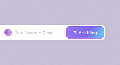 Ask Kling AI ai aidesign design mobile tab ui uidesign web