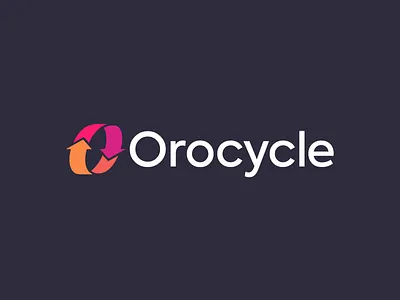 Logo Orocycle arrow branding cycle design geometry graphic design icon illustration logo mark minimalism ui