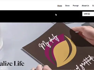 A wix website theme for a journaling shop bookstore journaling website shop wix studio