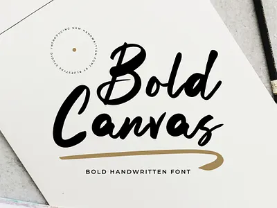 Bold Canvas Fonts bold font branding casual font clean design font design fonts free font graphic design hello dribbble illustration logo minimalism modern font type typography ui