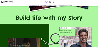 Author Website author website personal development website wix template