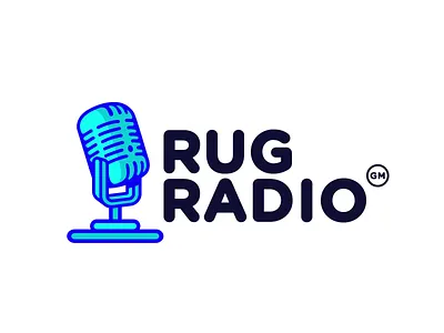 RUG RADIO - LOGO ANIMATION 2d 2d animation animation bounce animation bounce logo intro animation logo animation logo motion logo reveal microphone animation morphing animation motion design motion graphics nft project rug radio smooth animation smooth logo animation sound animation text animation transforming logo