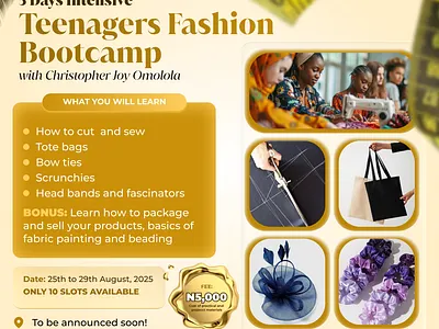 Flyer Design for a Fashion Brand