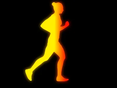 Run series - Chop Path trail animation cavalry app loop motion motion design motion graphics