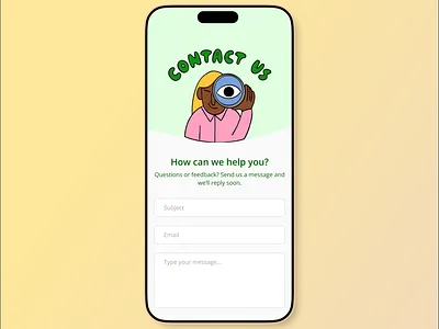 #dailyUI #dailychallenge #day28 #contactpage contactpage dailychallenge dailyui day28