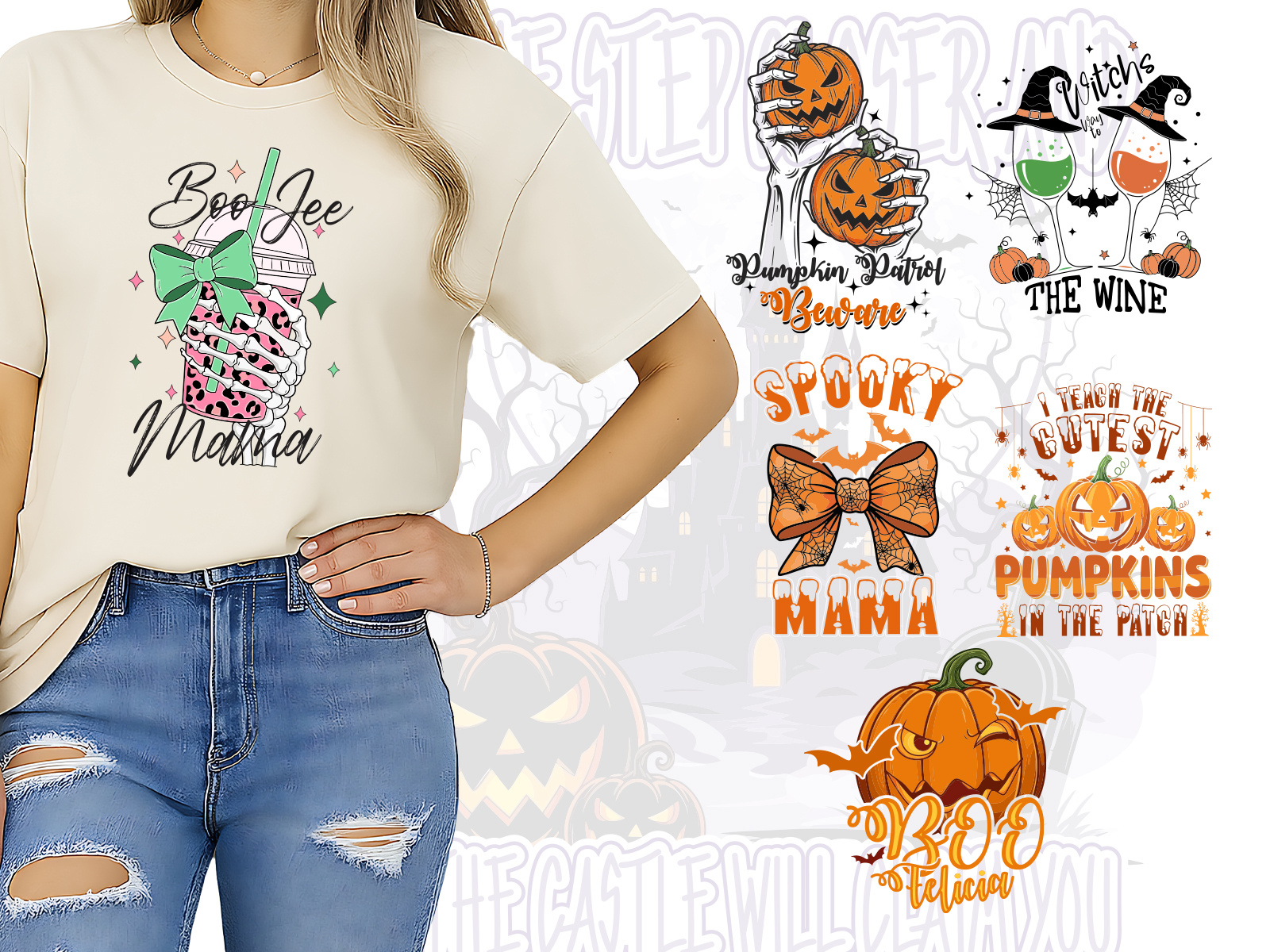 Example of Halloween T Shirt Designs