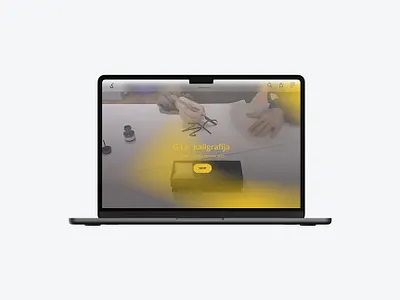 Gle Calligraphy Website branding calligraphy design e comerce figma graphic design islamic product design shop ui design uiux design web design webshop website wordpress