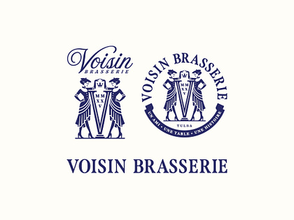 Voisin Brasserie • Branding