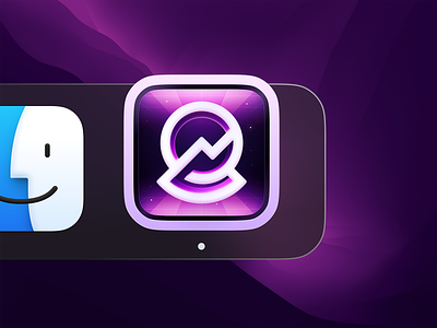 Wope App Icon 3d 3d icon app app icon gradient icon ios ios app icon magic space ui wizard