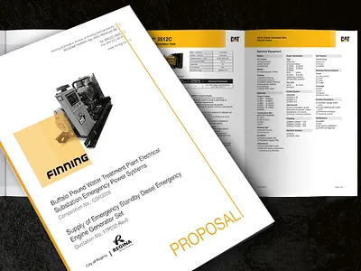 Proposal Template for Finning sales department, Canada