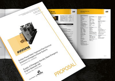 Proposal Template for Finning sales department, Canada