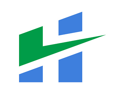 H branding checkmark design h h checkmark h logo h monogram identity logo mark monogram symbol