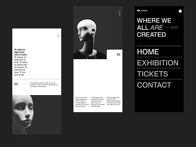 Editorial Exploration clean concept design editorial flat layout lookbook minimal type typo typography ui white space