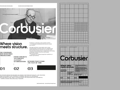 CORBUSIER - LAYOUT branding design graphic design icon identity illustration logo marks symbol ui