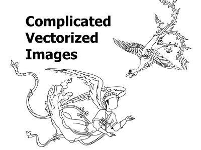 Complicated Vectorized Images animation complicated design illustration illustrator imagetovector line art motion design motion graphics path vector vectorized