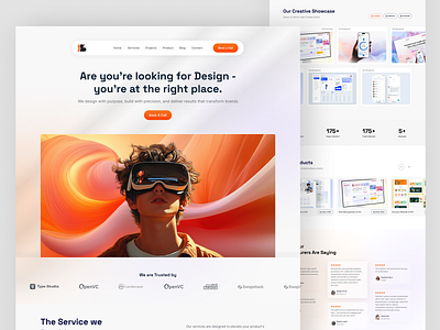 Digital Agency UI/UX Design agencydesign app creativeagency design designinspiration digital agency website digitalproductdesign figmadesign landingpage minimal minimaldesign ui uiux design agency website ux ux design agency uxagency