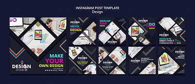Graphic design profession illustration