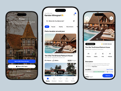 Hotel Booking App app booking design destination flight booking holet booking hotel app ios mobile search travel app traveling ui ux