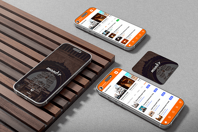 Mandir – Temple Community App 🛕 Concept animation branding communitydesign enioraccessibility graphic design inclusiveux spiritualtech templeapp ui