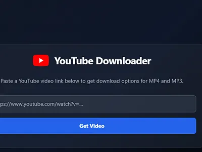 I Will Design Professional YouTube MP4 & MP3 Downloader Software audio downloader mp3 downloader mp4 downloader video downloader youtube downloader