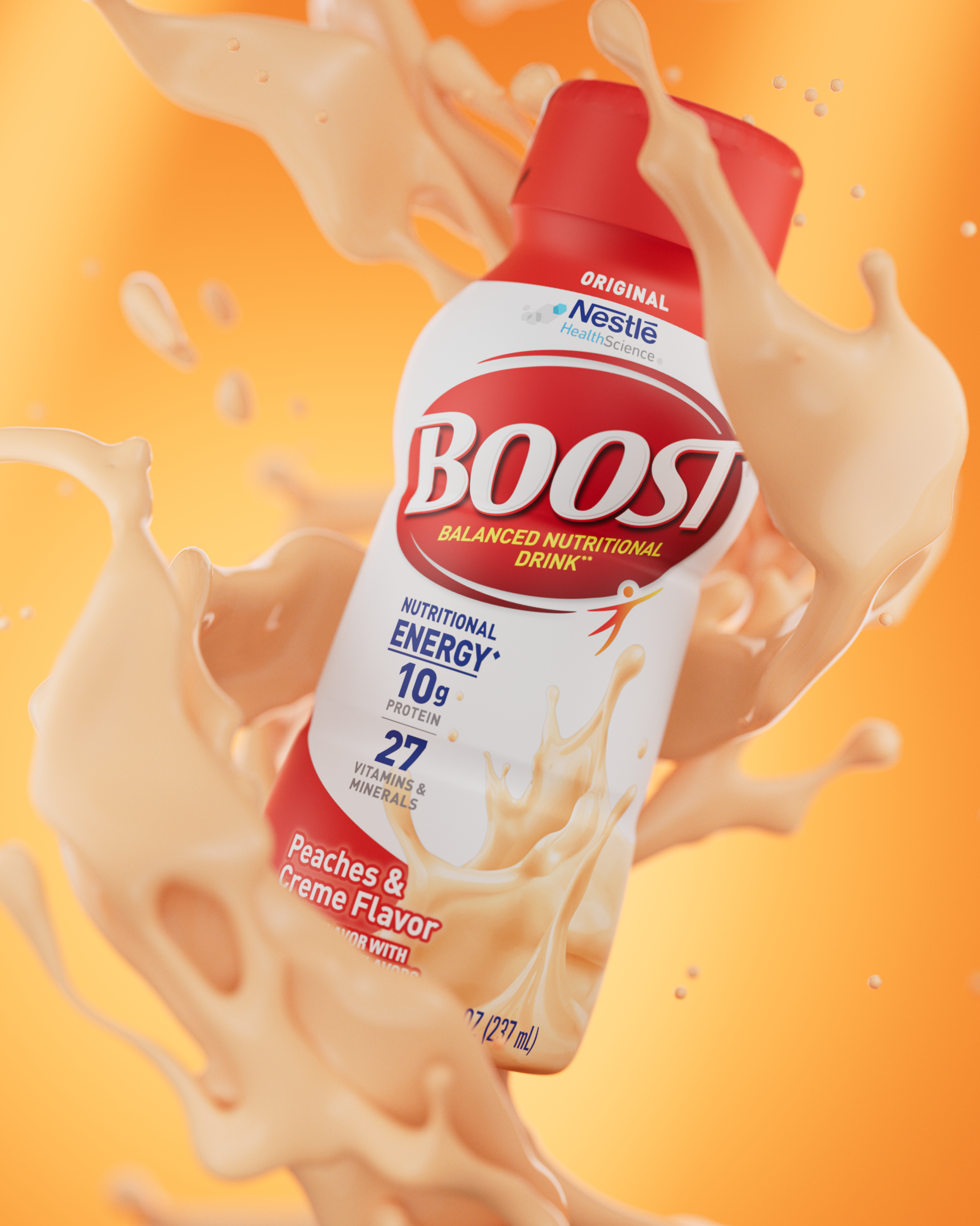 Example of Beverages 3D Product Render & Animation