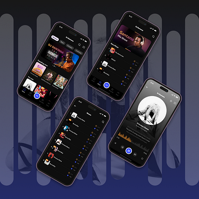 DJ Music App app banner designer dj figma graphic design mobile mockups music ui ux