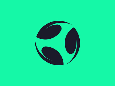 Logo abstract brand identity branding circular logo creative design graphic design green icon leaf logo logo designer logos logotype mark modern logo monogram nature renewable symbol