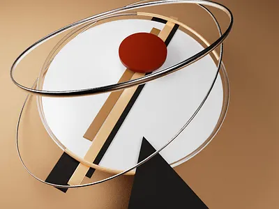 Abstract 3D visualization | Suprematism 3d animation concept design creative design graphic design illustration motion graphics