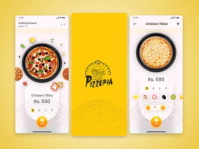FastFood App art branding design food graphic design illustration logo pizza typography u ui ux vector