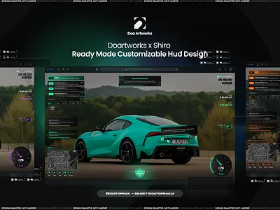 [Shiro & Doartworks] I Hud UI I Gta V (On Sale) hud hud design illustration