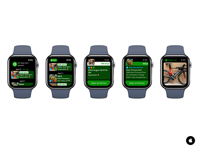 Sprocket iOS watchOS App V1 apple aso assistant bicicleta bicycle bike buy cycle dog feed for sale quick sell sold sprocket updates view watch watchos wrist