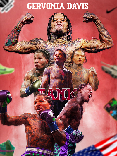 Gervonta Davis. #graphicdesign #visualsbybf branding design graphic design illustration