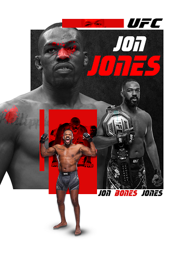 Jon Jones. #graphicdesign #visualsbybf branding design graphic design illustration