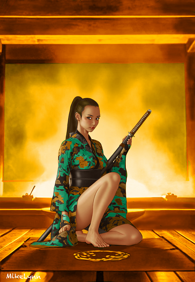 The PrinceSS byMikeLynn comic art concept art graphic design illustration manga