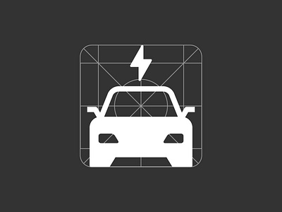 Icon grid design designer glyph graphic grid icon iconography illustration inspiration logo symbol template ui ux vector web