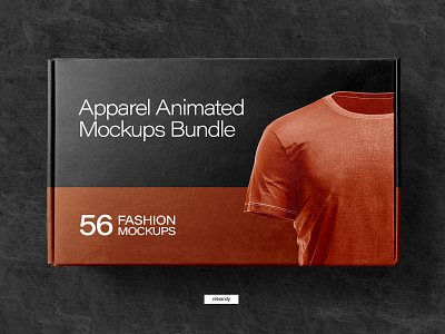 Apparel Animated Mockups Bundle animated apparel bundle casual clothing download mockup psd sport wear
