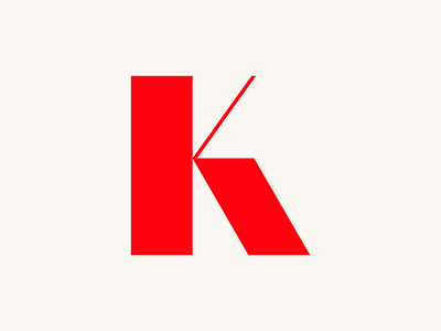 K - letter branding clean contemporaryletter displayfont font fontinspire k letter lettering letters logo logotype mark minimal minimalism symbol type