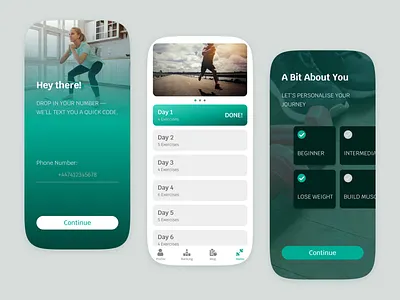 Fitora | Personalized Fitness & Nutrition App UI/UX Design appui fitness mobileappdesign mobiledesign personaltrainerapp ui uidesign uiux ux uxdesign